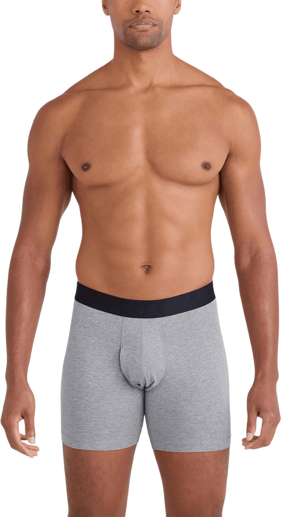 Product gallery image number 2 for product DropTemp Cooling Cotton 3 Pack Boxer Brief with Fly - Men's