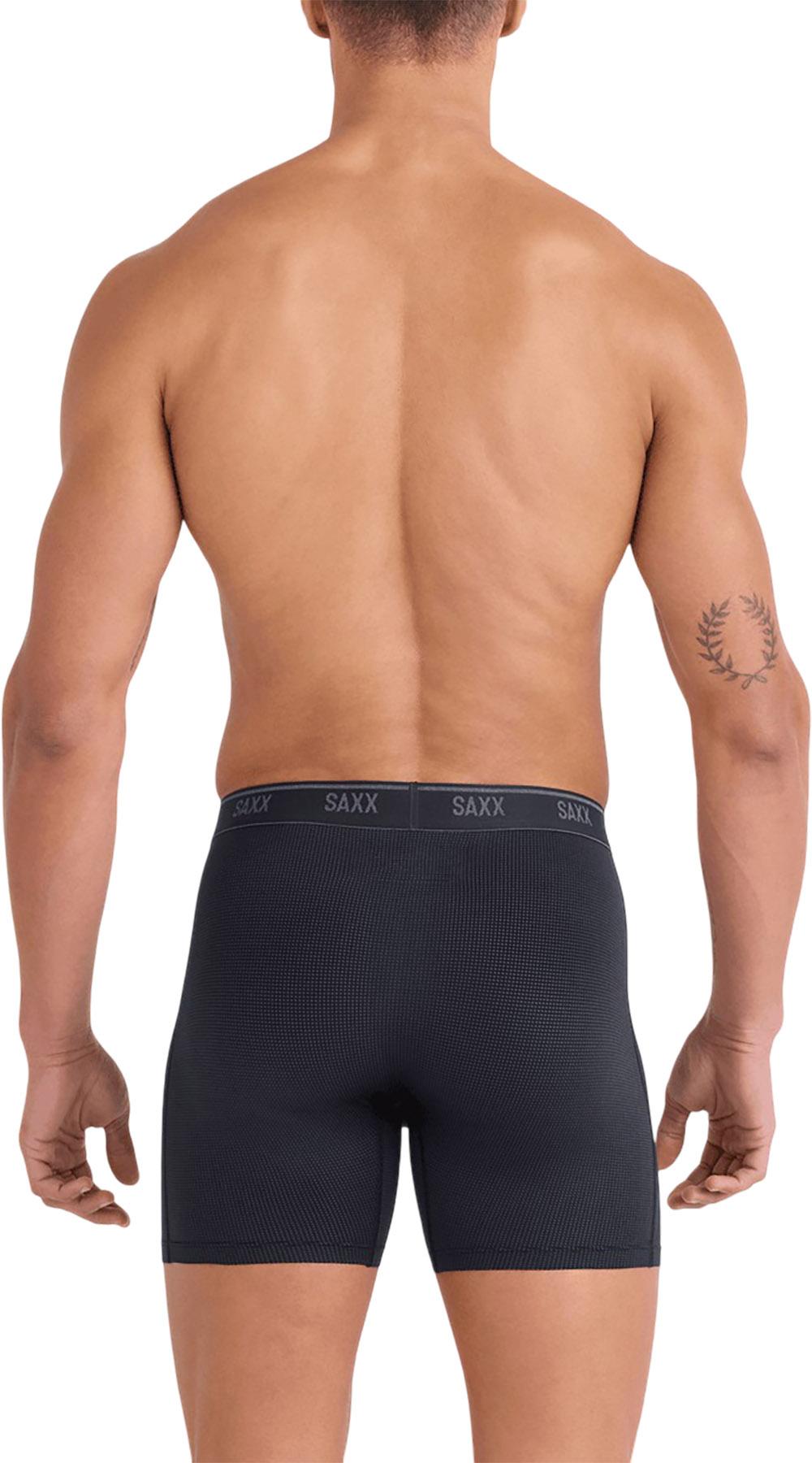 Product gallery image number 3 for product Quest Quick-Dry Mesh 3 Pack Boxer Brief with Fly - Men's