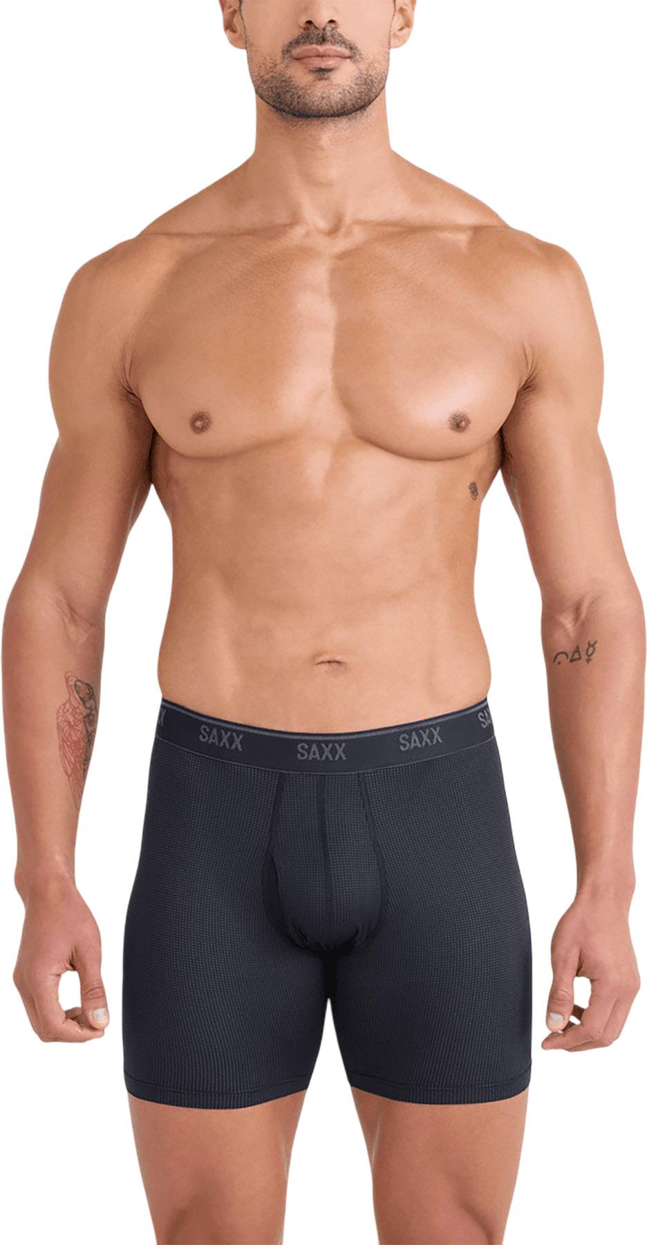 Product gallery image number 2 for product Quest Quick-Dry Mesh 3 Pack Boxer Brief with Fly - Men's