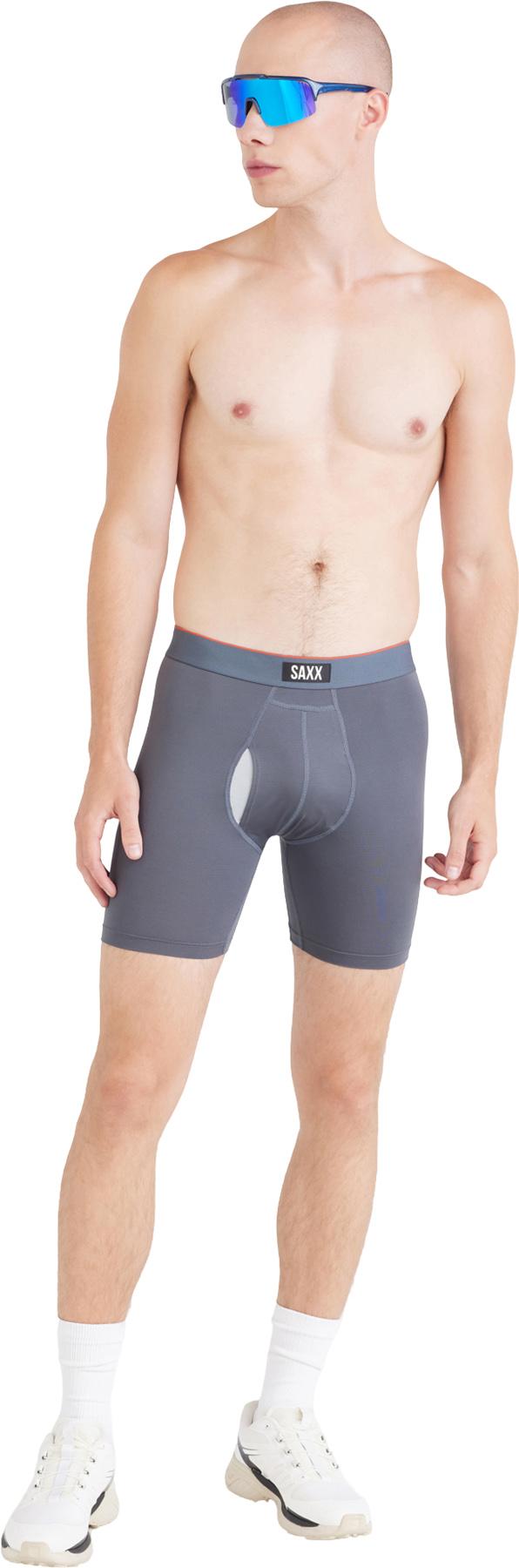 Product gallery image number 2 for product Multi-Sport Mesh Performance 3 Pack Boxer Brief with Fly 6" - Men's