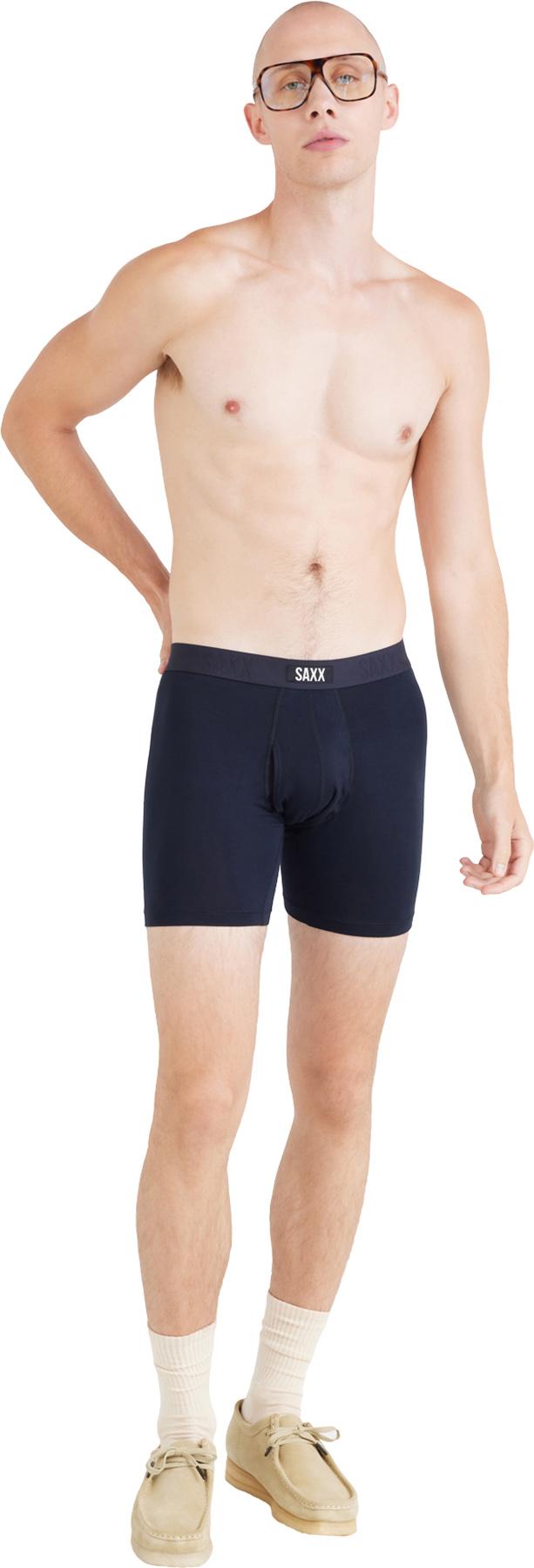 Product gallery image number 2 for product Vibe Xtra 3 Pack Boxer Brief with Fly 6" - Men's