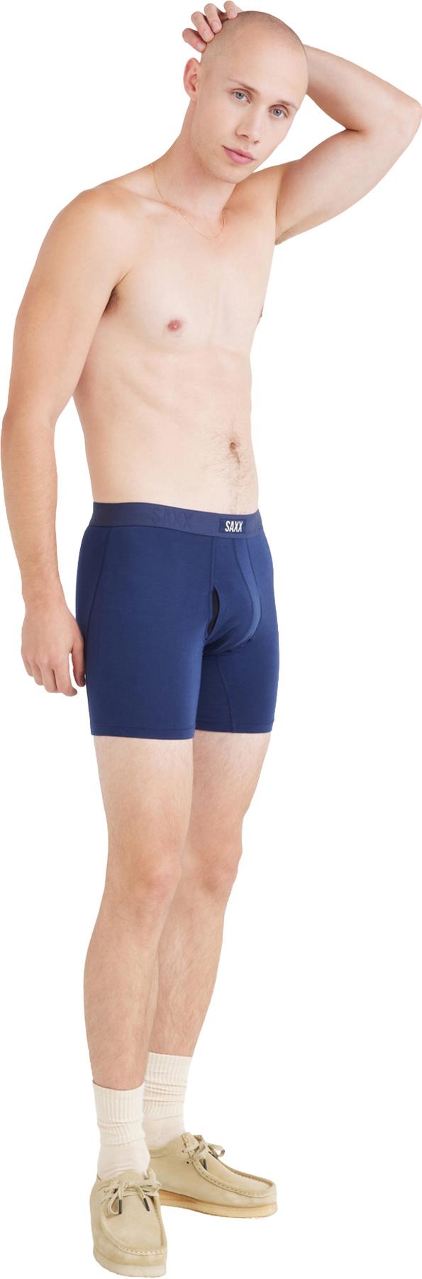Product gallery image number 3 for product Vibe Xtra 3 Pack Boxer Brief with Fly 6" - Men's