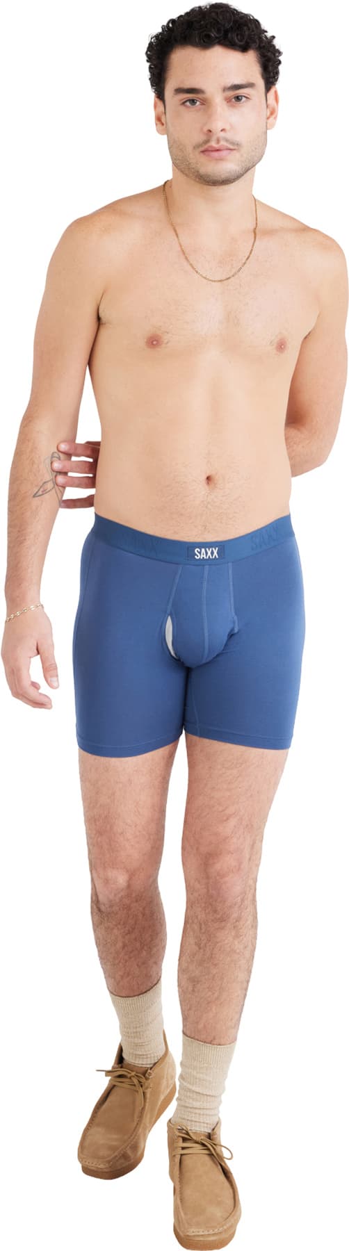 Product gallery image number 4 for product Vibe Xtra 3 Pack Boxer Brief with Fly 6" - Men's