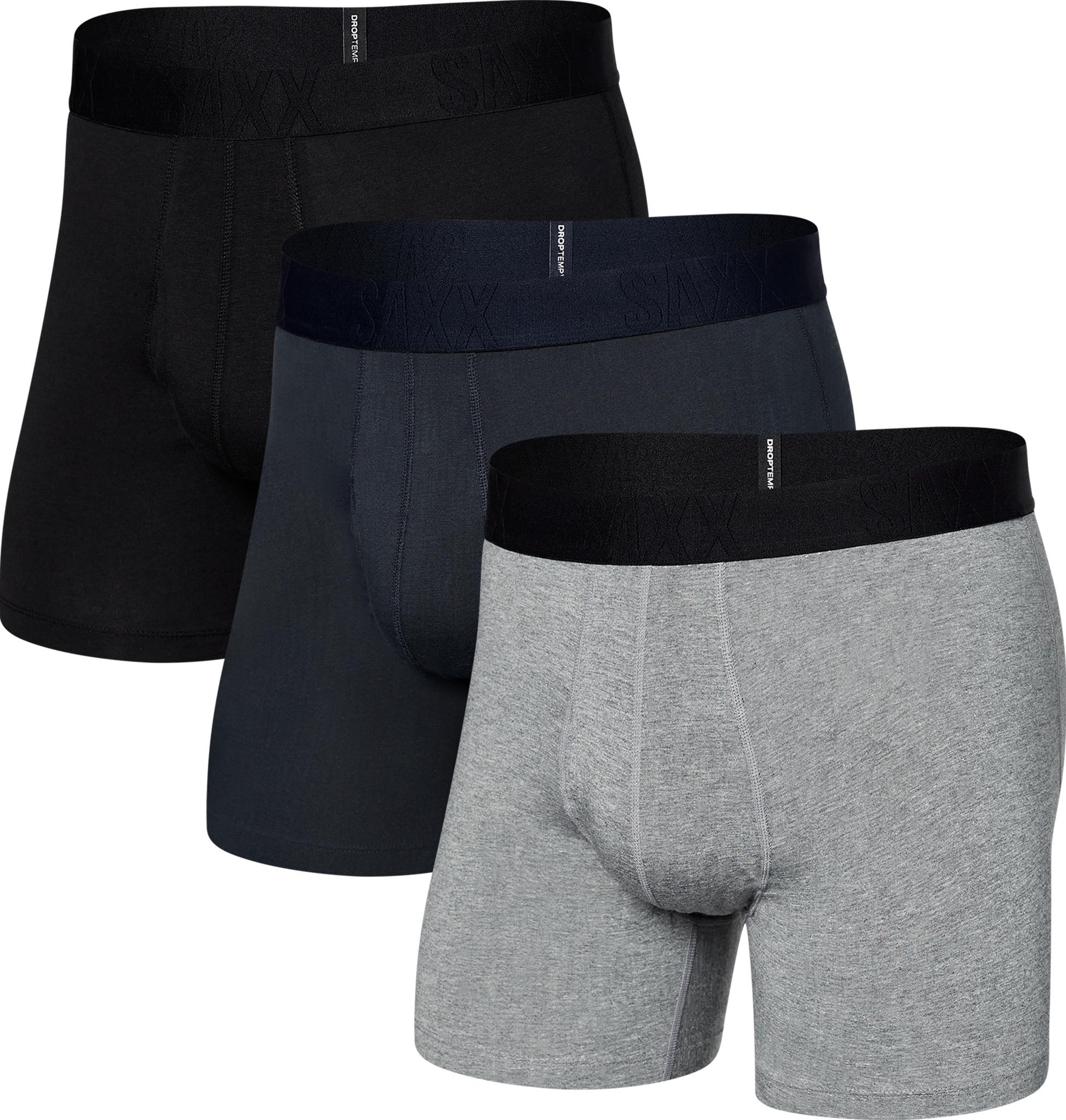 Numéro de l'image de la galerie de produits 1 pour le produit Boxeurs longs en coton DropTemp Cooling Paquet de 3 - Homme
