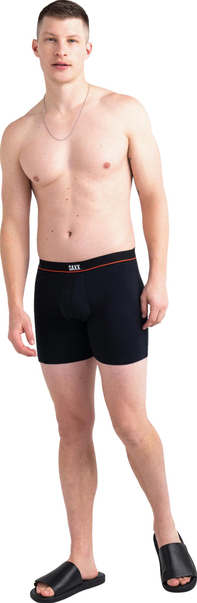 Product gallery image number 2 for product Non-Stop Stretch Cotton 5-Pack Boxer Briefs - Men's