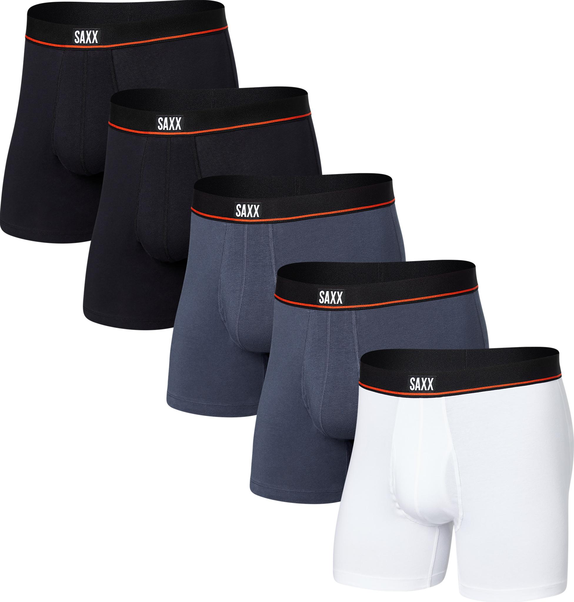 Product gallery image number 1 for product Non-Stop Stretch Cotton 5-Pack Boxer Briefs - Men's