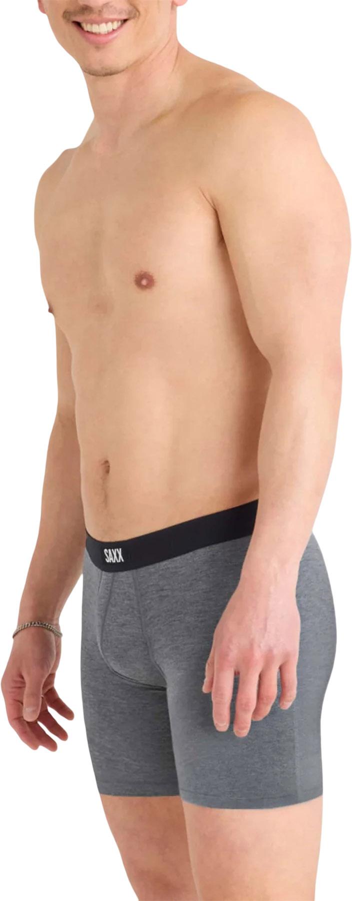 Product gallery image number 2 for product Vibe Xtra Soft Comfort 7 Pack Boxer Brief with Fly 6" - Men's