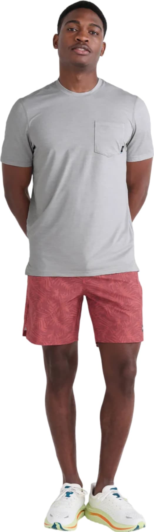 Product gallery image number 4 for product DROPTEMP All Day Cooling Crew Neck Short Sleeve Pocket T-Shirt - Men's