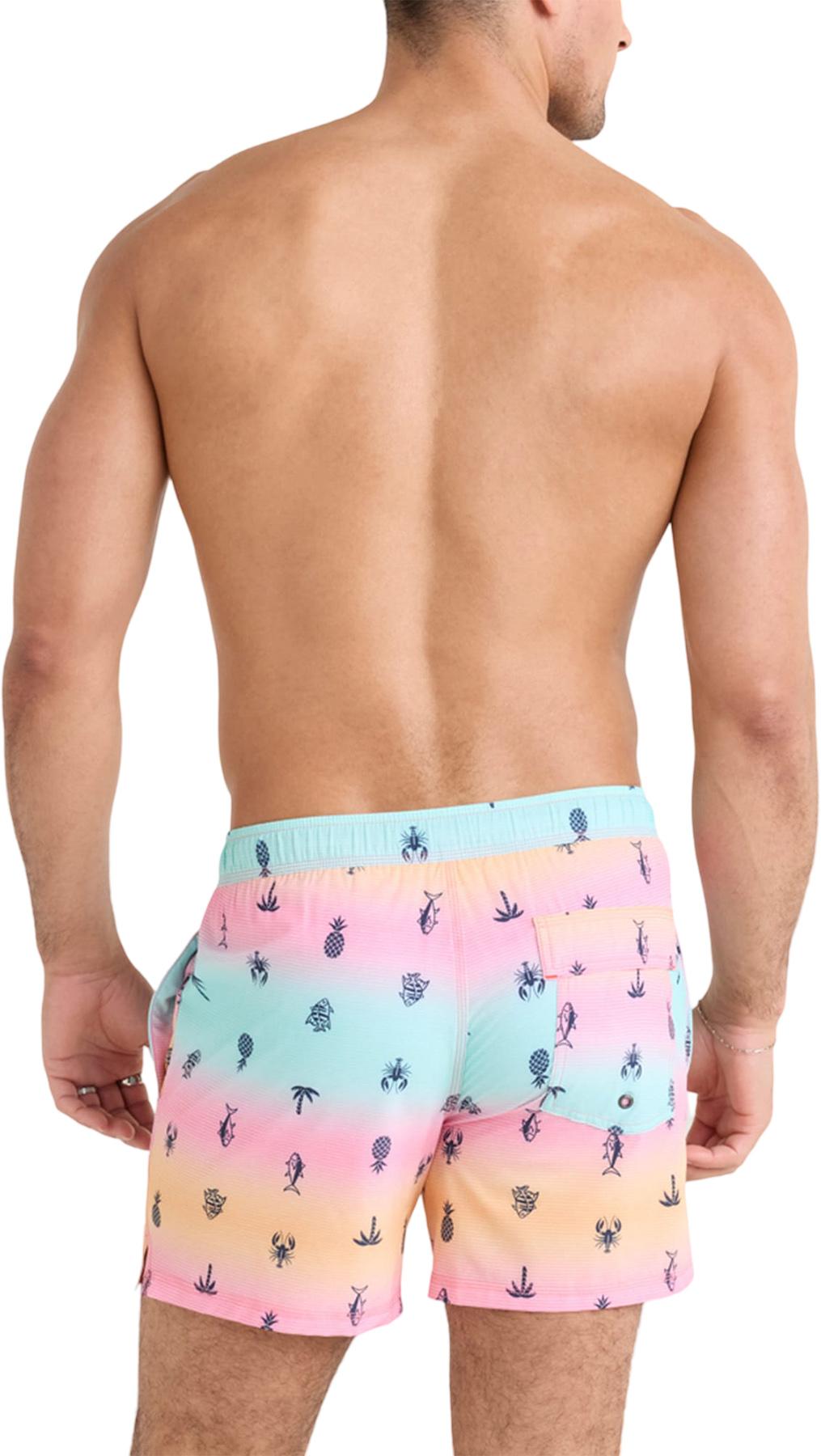 Product gallery image number 3 for product Short de bain 5 pouces Oh Buoy 2N1 Volley - Homme