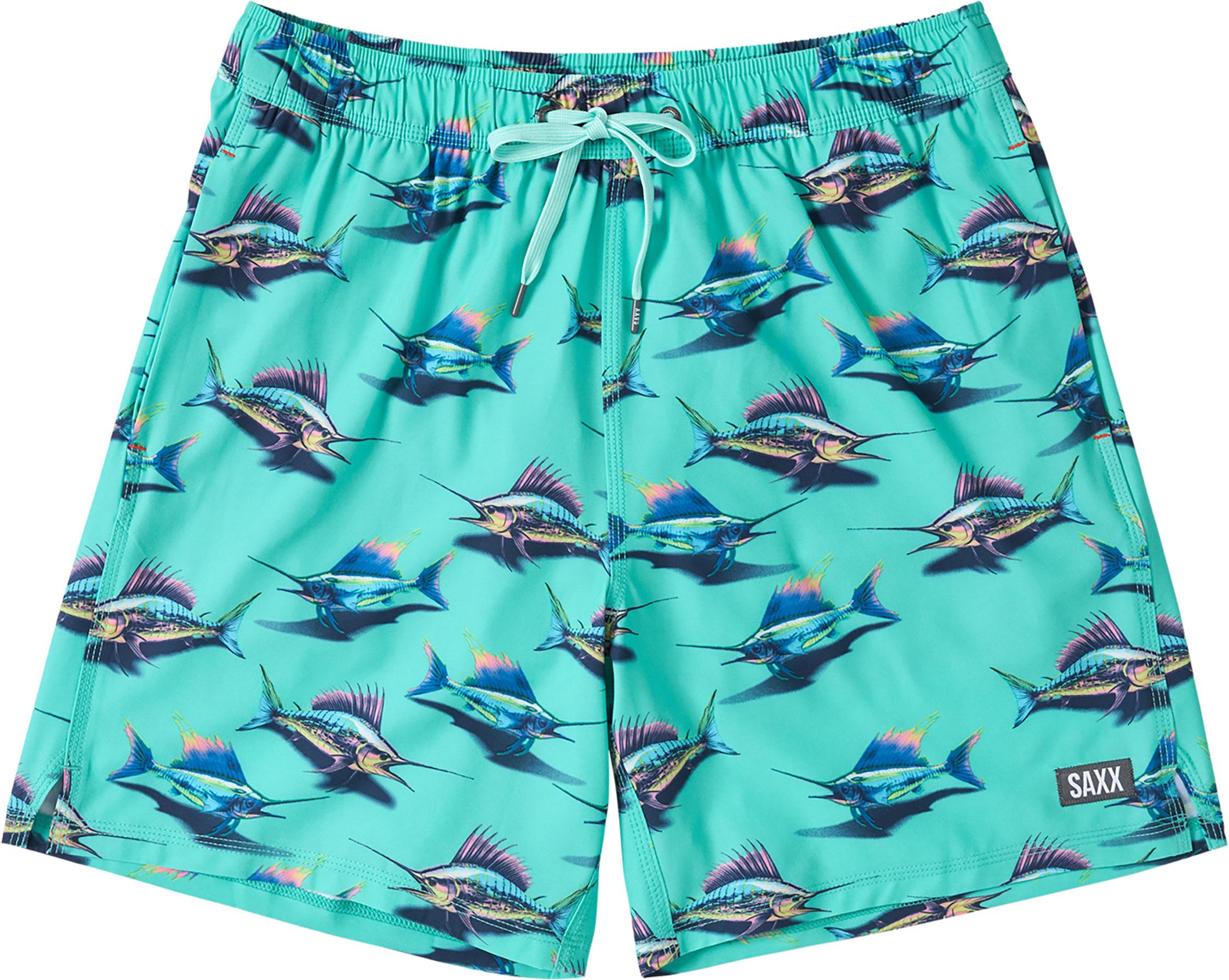 Product image for Short de bain 7 pouces Oh Buoy 2N1 Volley - Homme