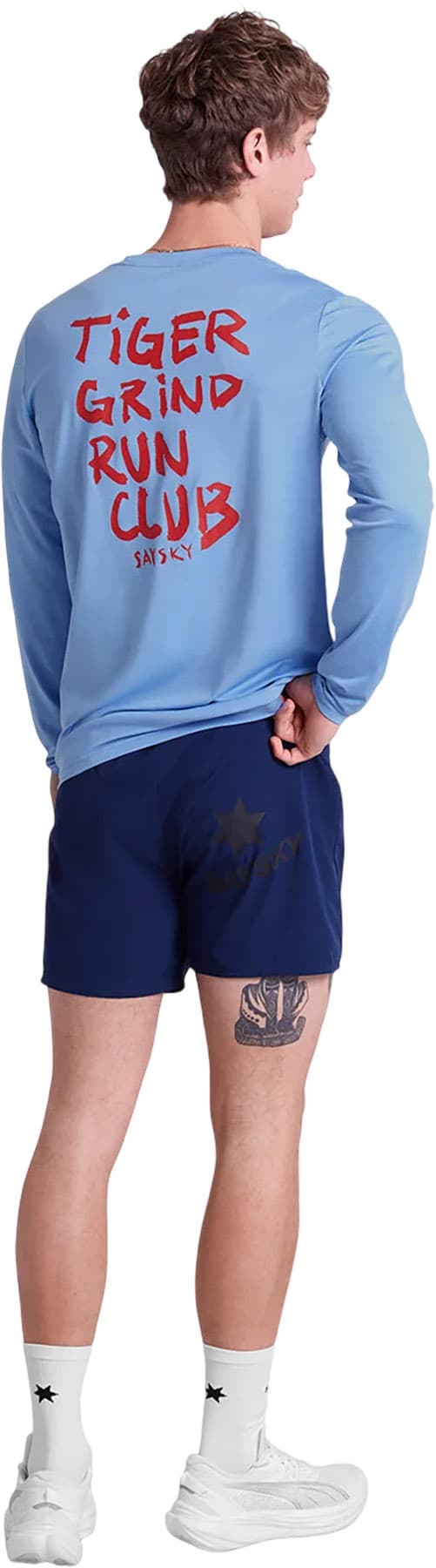 Product gallery image number 3 for product Tiger Pace Long Sleeve T-Shirt - Men's