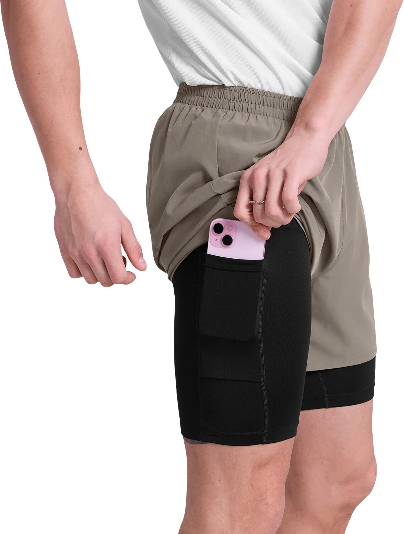 Product gallery image number 2 for product Pace 2-in-1 Shorts 5'' - Men's