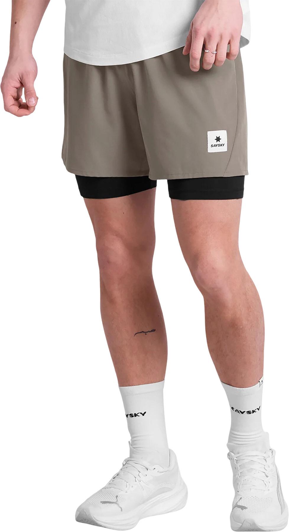Product gallery image number 4 for product Pace 2-in-1 Shorts 5'' - Men's