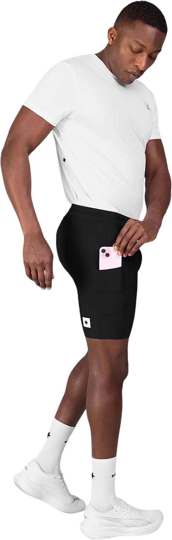 Product gallery image number 4 for product Combat+ Rib Short Tights 8'' - Men's