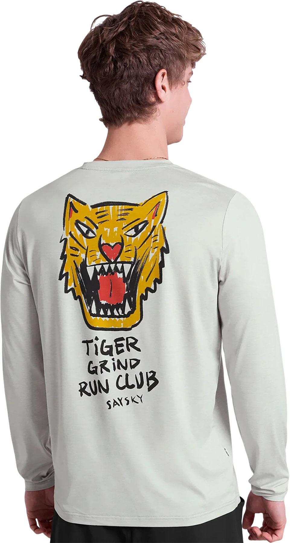 Product gallery image number 3 for product Tiger Pace Long Sleeve T-Shirt - Men's
