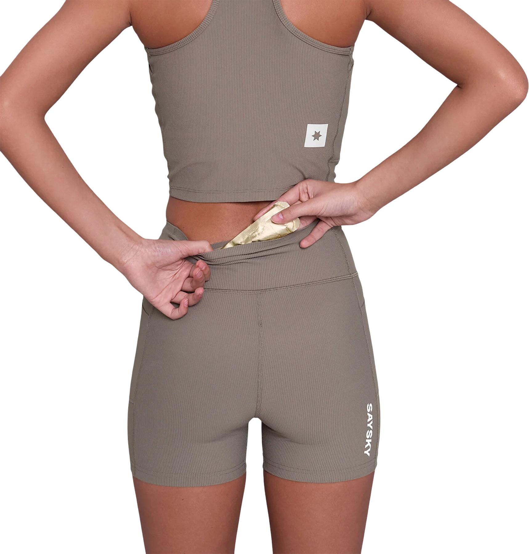 Product gallery image number 5 for product Combat+ Rib Short Tights 4" - Women's