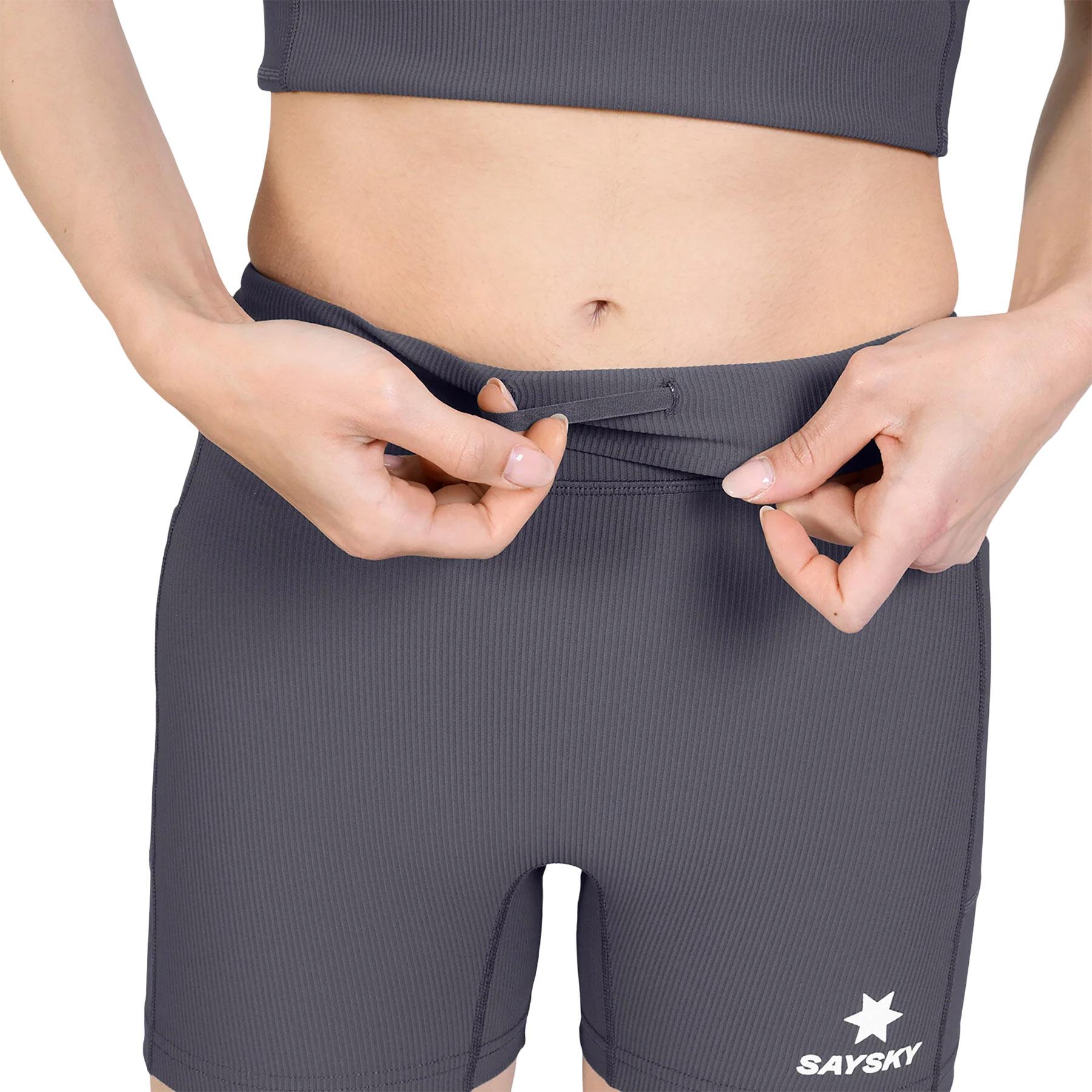 Numéro de l'image de la galerie de produits 6 pour le produit Collant court côtelé Combat+ - Femme