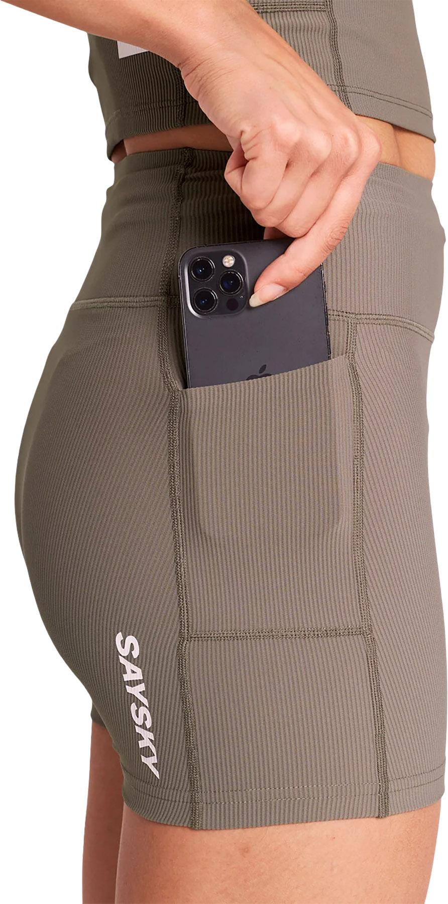 Product image for Combat+ Rib Short Tights 4" - Women's