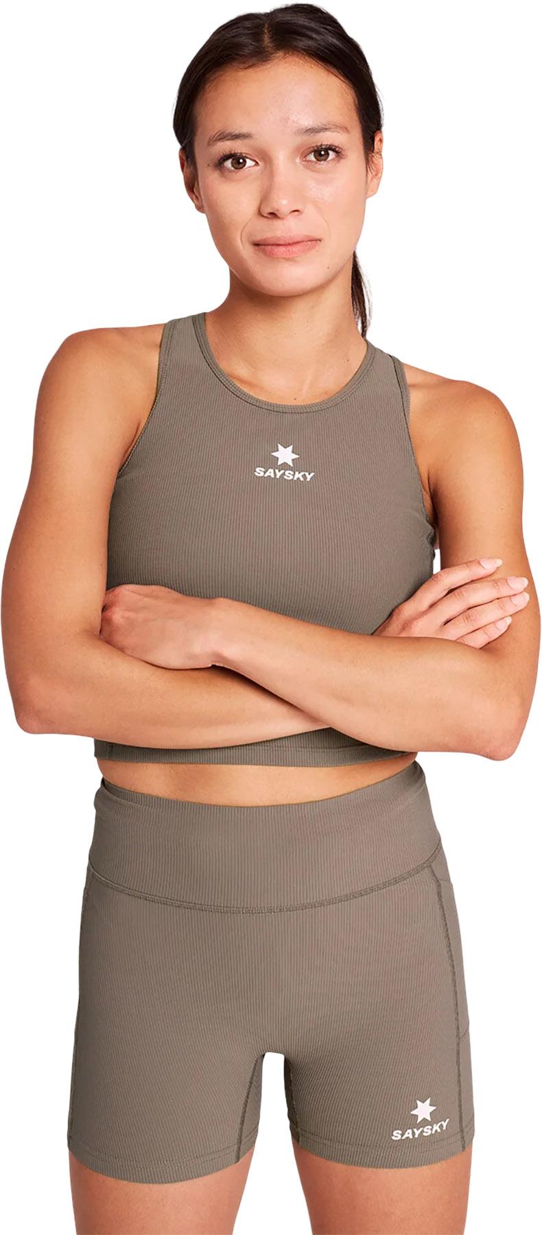 Product gallery image number 3 for product Combat+ Rib Short Tights 4" - Women's