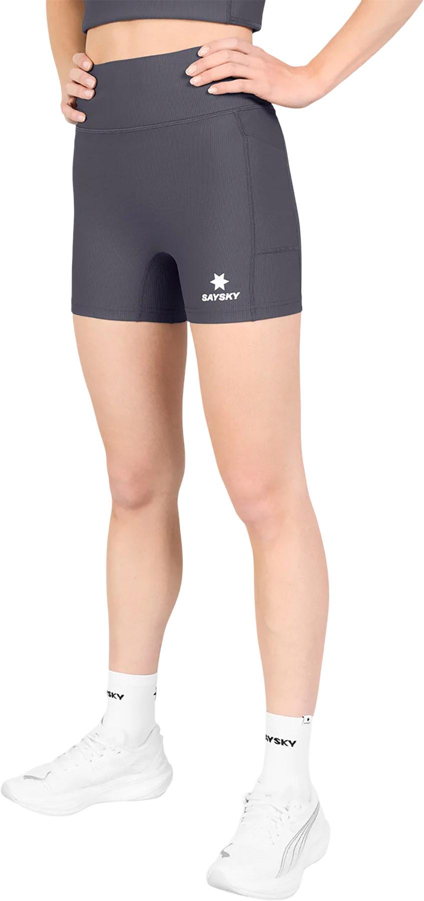 Numéro de l'image de la galerie de produits 8 pour le produit Collant court côtelé Combat+ - Femme