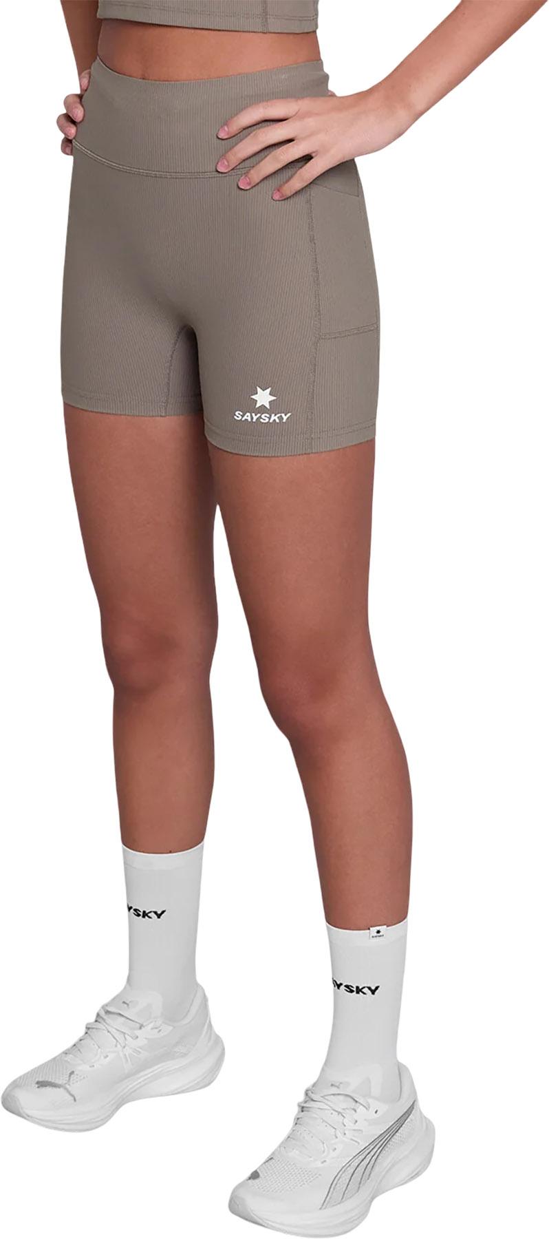 Product gallery image number 7 for product Combat+ Rib Short Tights 4" - Women's