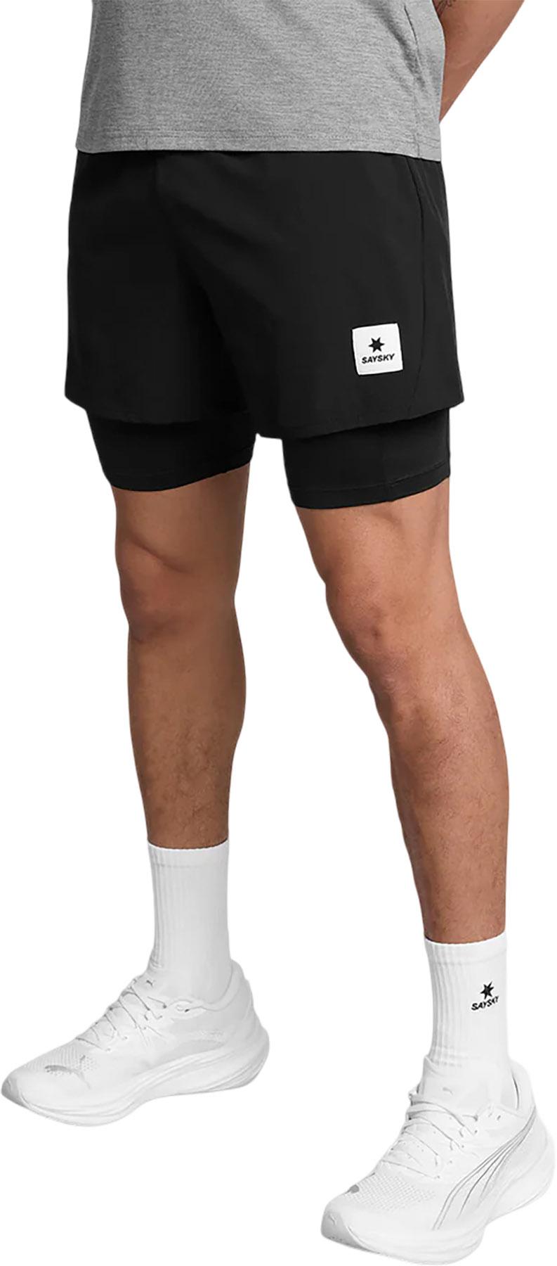 Product gallery image number 2 for product 2-in-1 Pace Shorts 5" - Men's