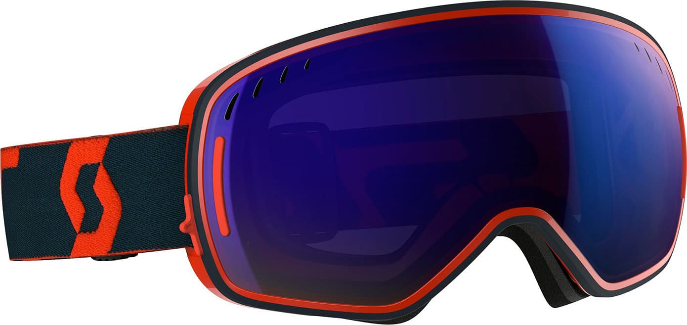 Product gallery image number 1 for product LCG - Red - Blue - Solar blue chrome Lens Goggle