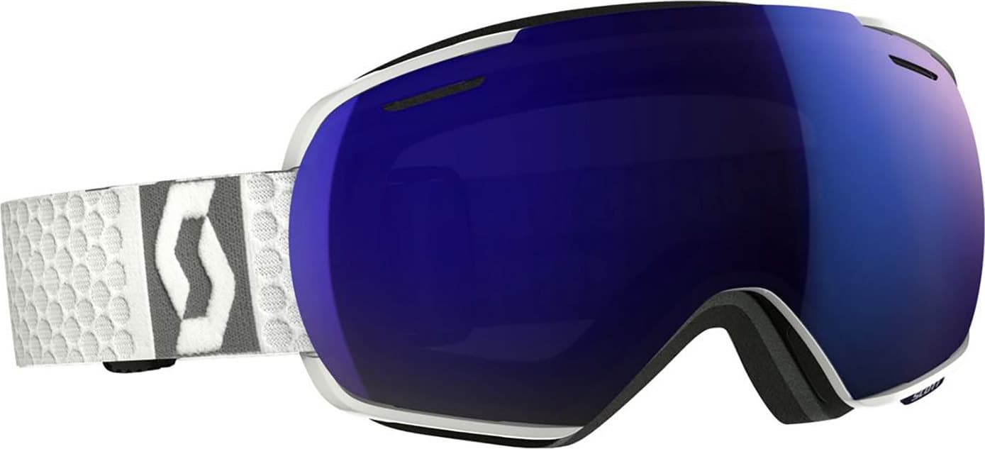 Product gallery image number 1 for product Linx - White Solar - Blue Chrome Lens Goggle