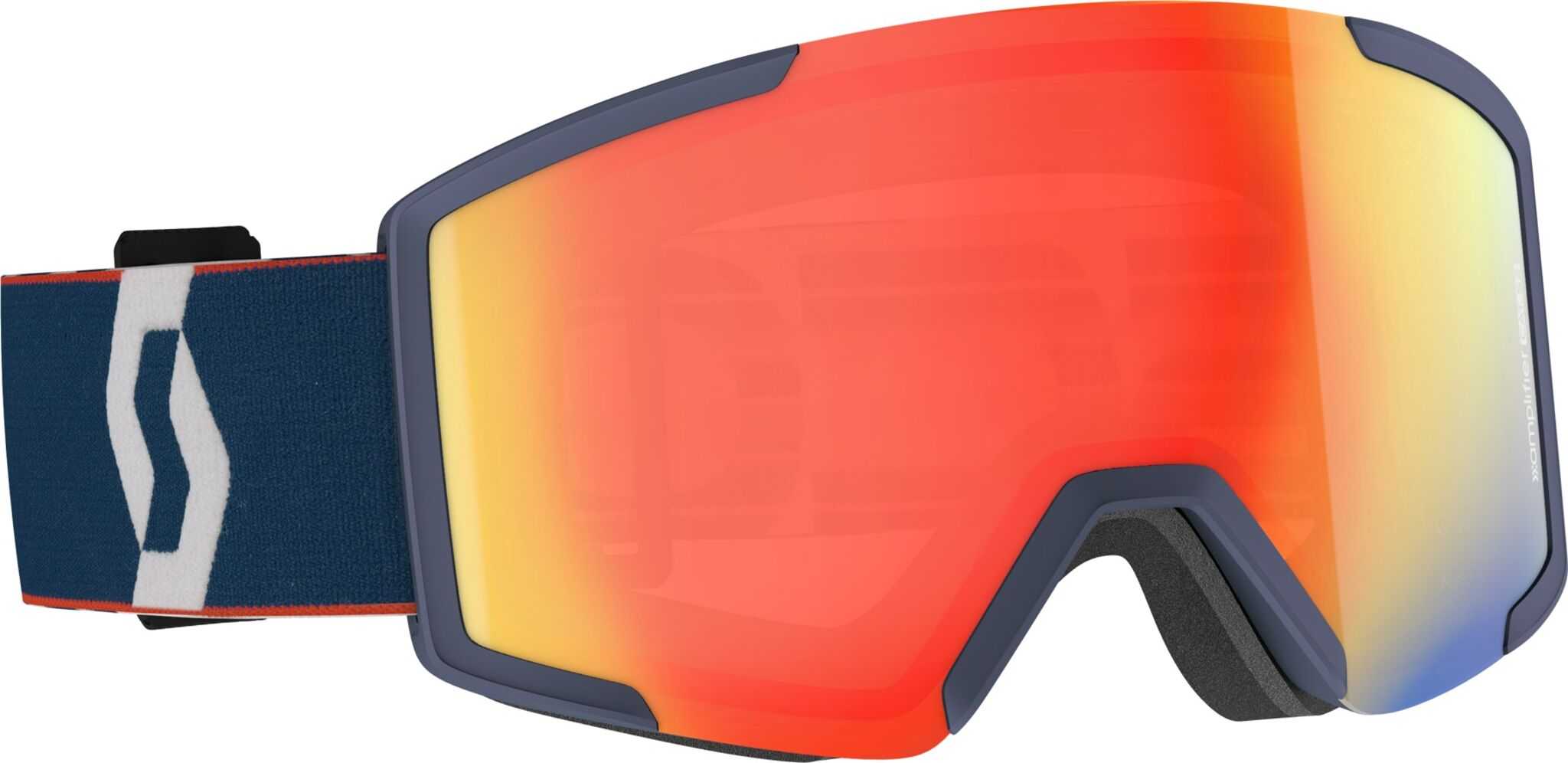 Retro Blue - Red - Enhancer Red Chrome