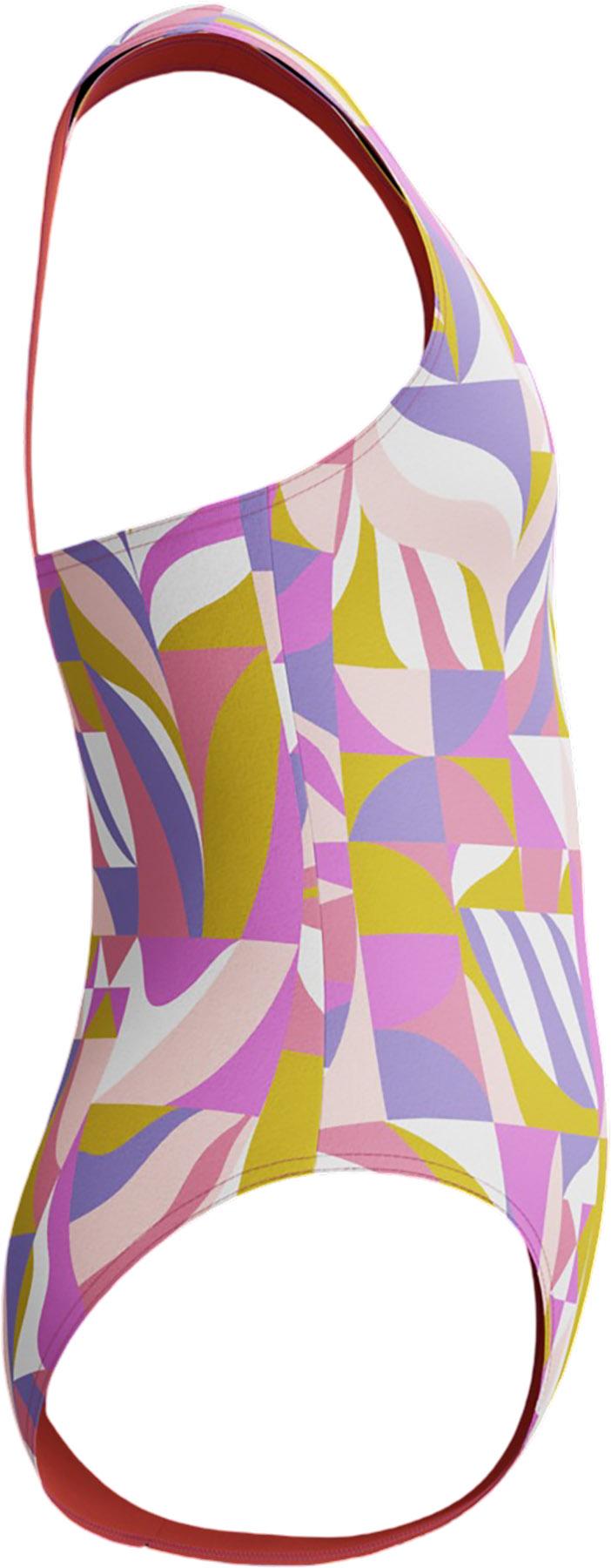 Product gallery image number 4 for product Maillot de bain une pièce imprimé à dos nageur - Fille