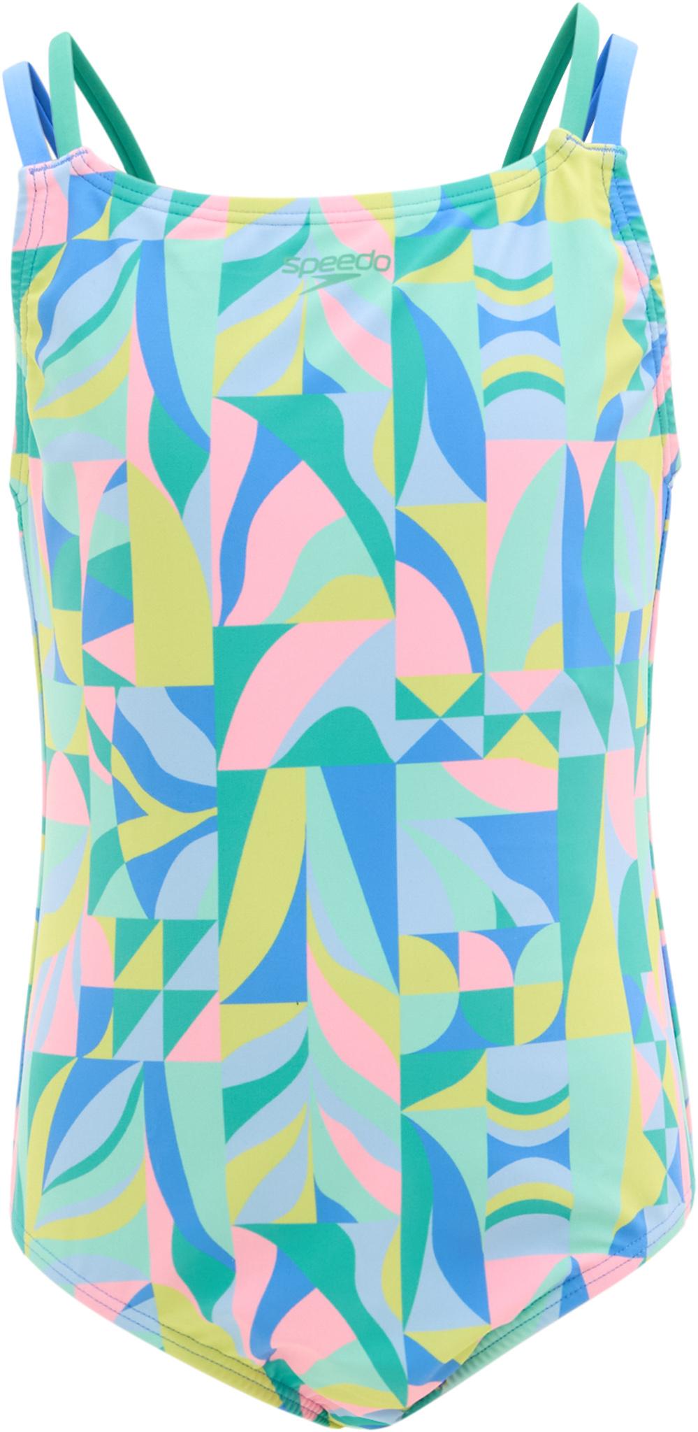 Product image for Printed Strappy One Piece Swimsuit - Girls