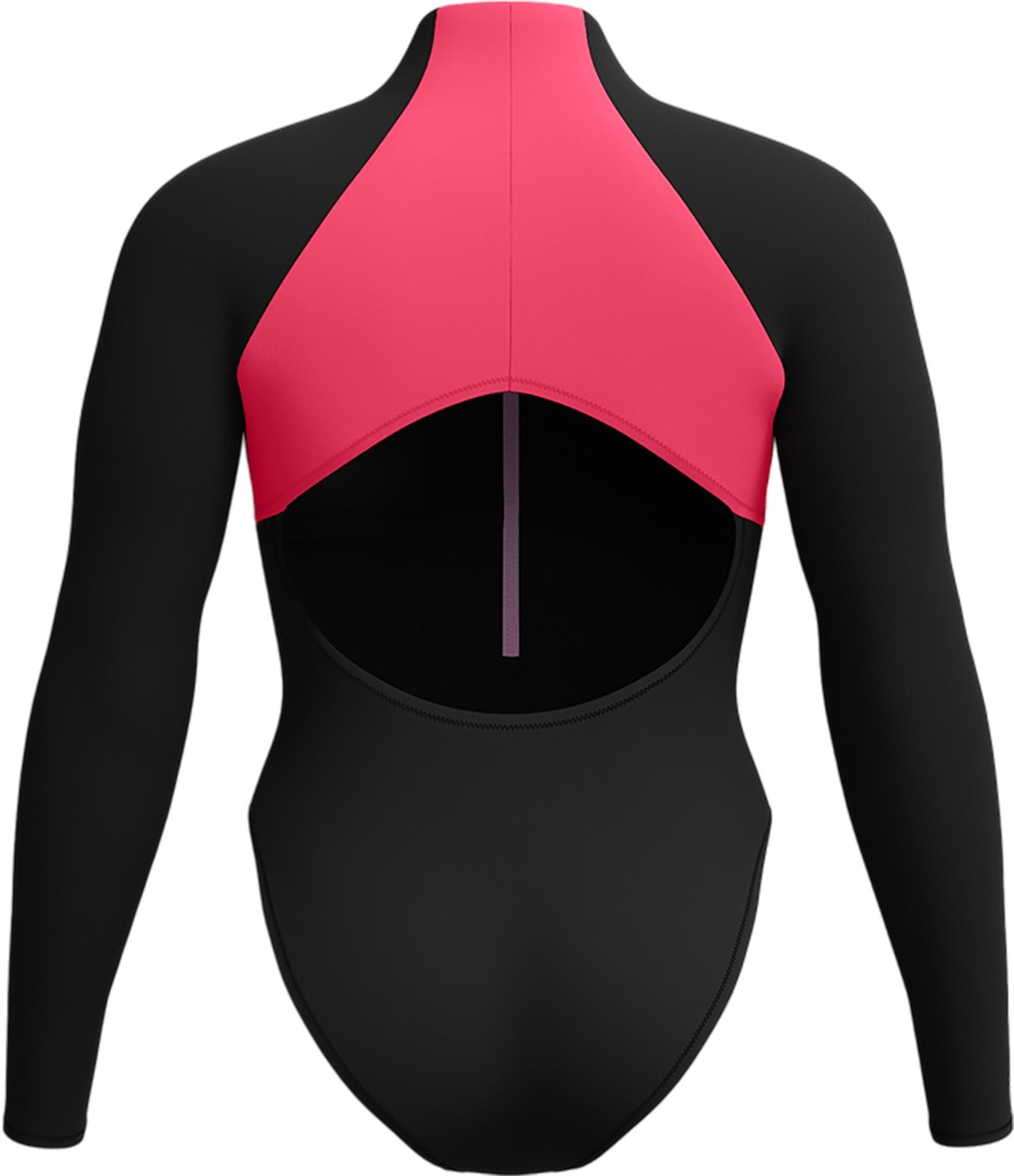 Product gallery image number 5 for product Colourblock Long Sleeve Zip Swimsuit - Women's
