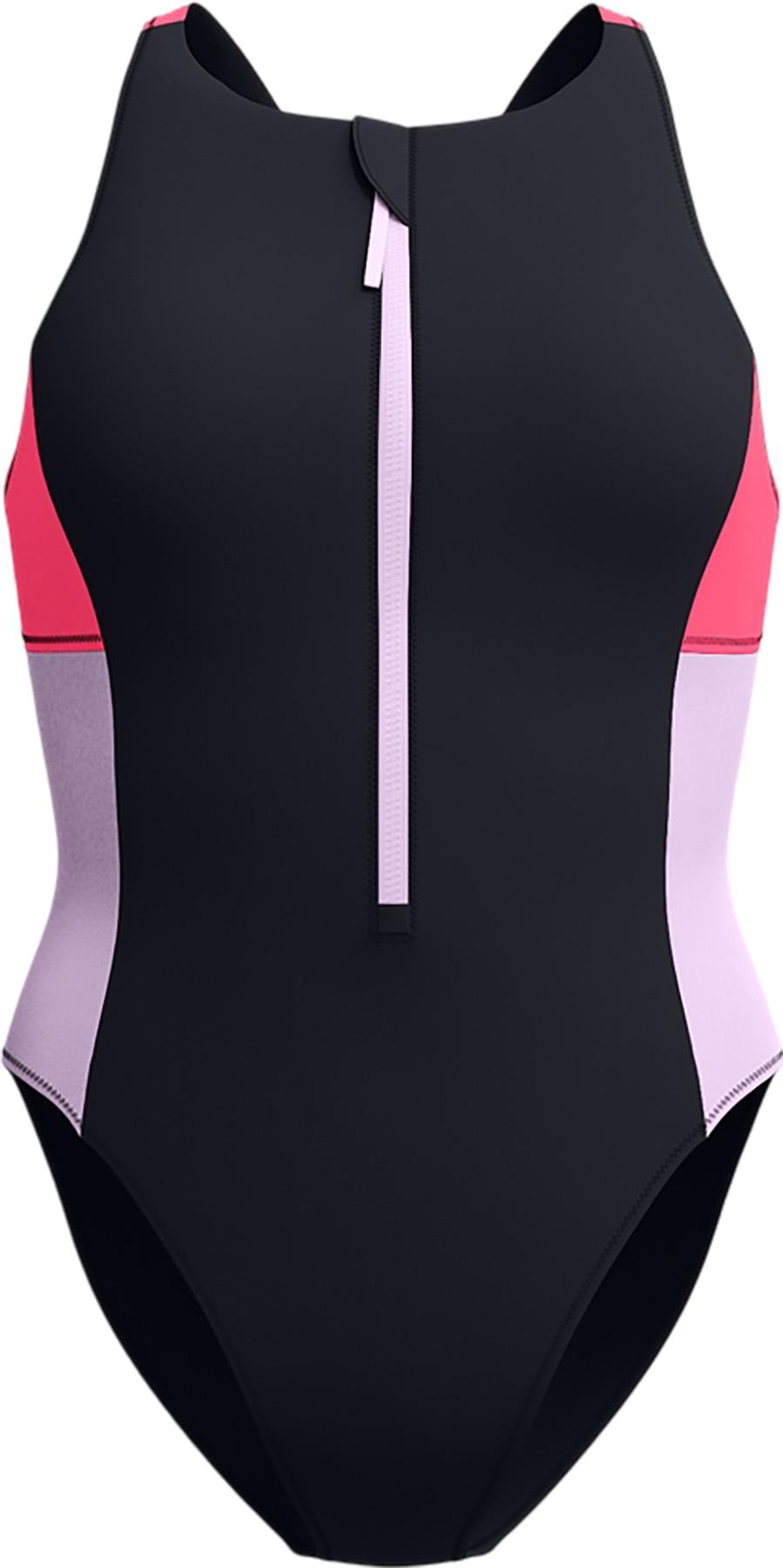 Product image for Colorblock Zip One Piece Swimsuit - Women's