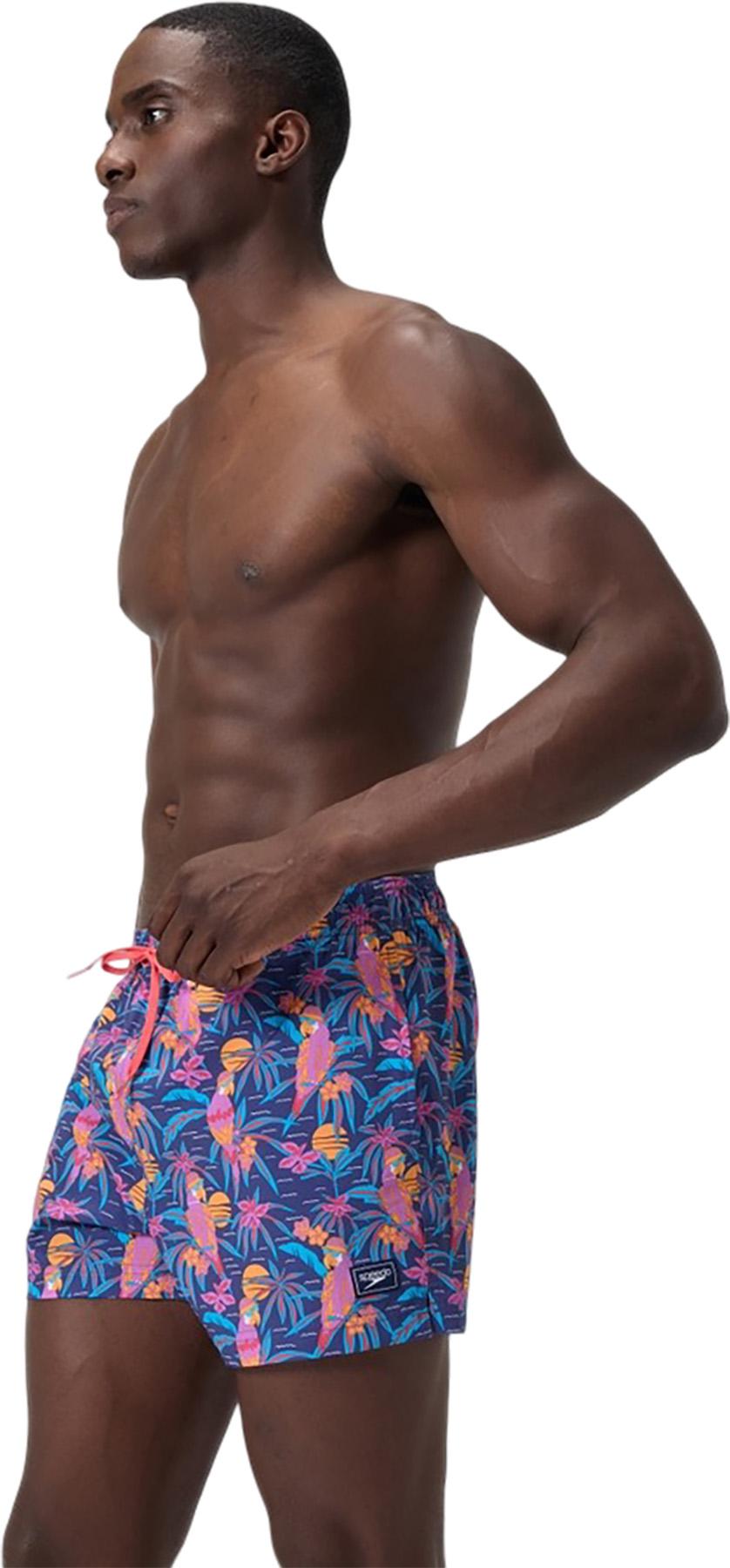 Product gallery image number 7 for product Redondo Edge Printed Swim Shorts 14'' - Men's