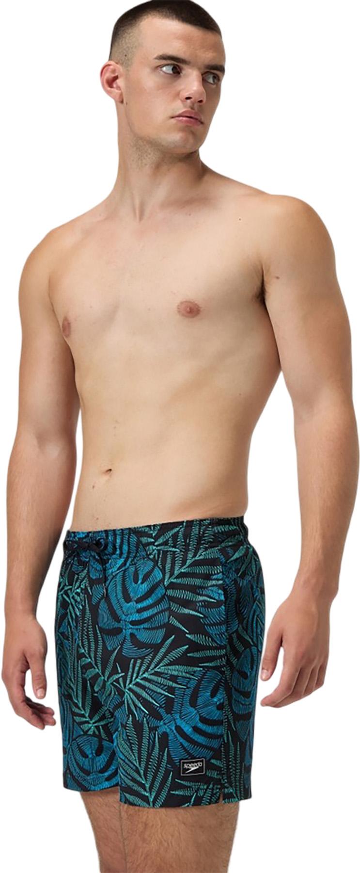 Product gallery image number 2 for product Redondo Edge Print Volley Swim Trunks 16" - Men's