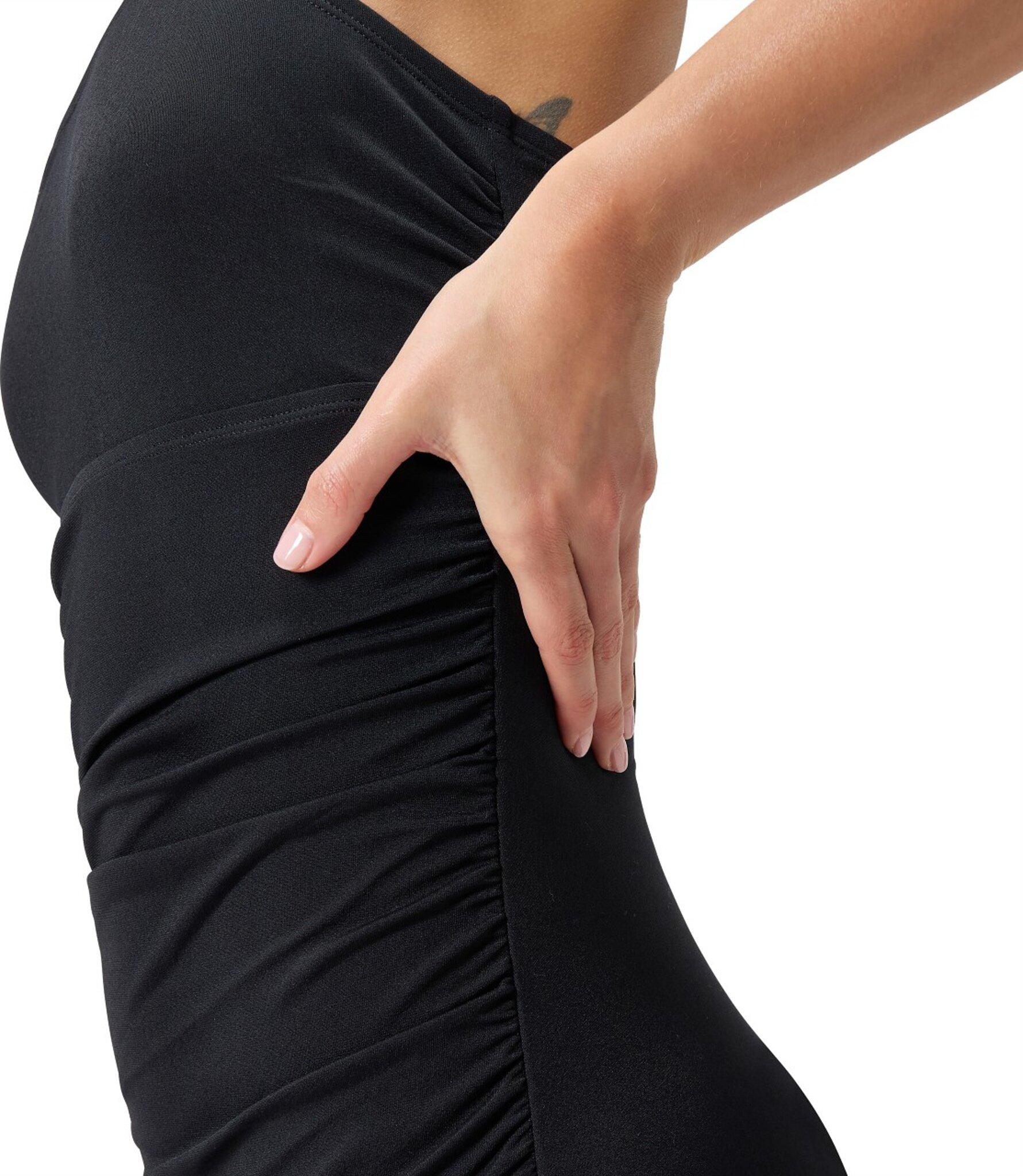 Product gallery image number 3 for product Adjustable Solid Shirred One Piece Swimsuit - Women's