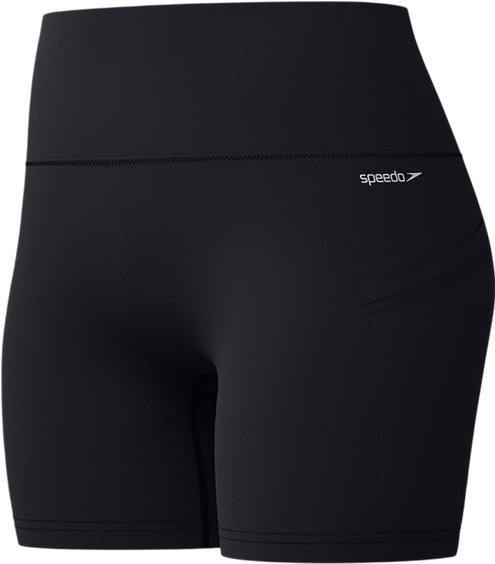 Product gallery image number 3 for product Solid Swim Shorts 5'' - Women's