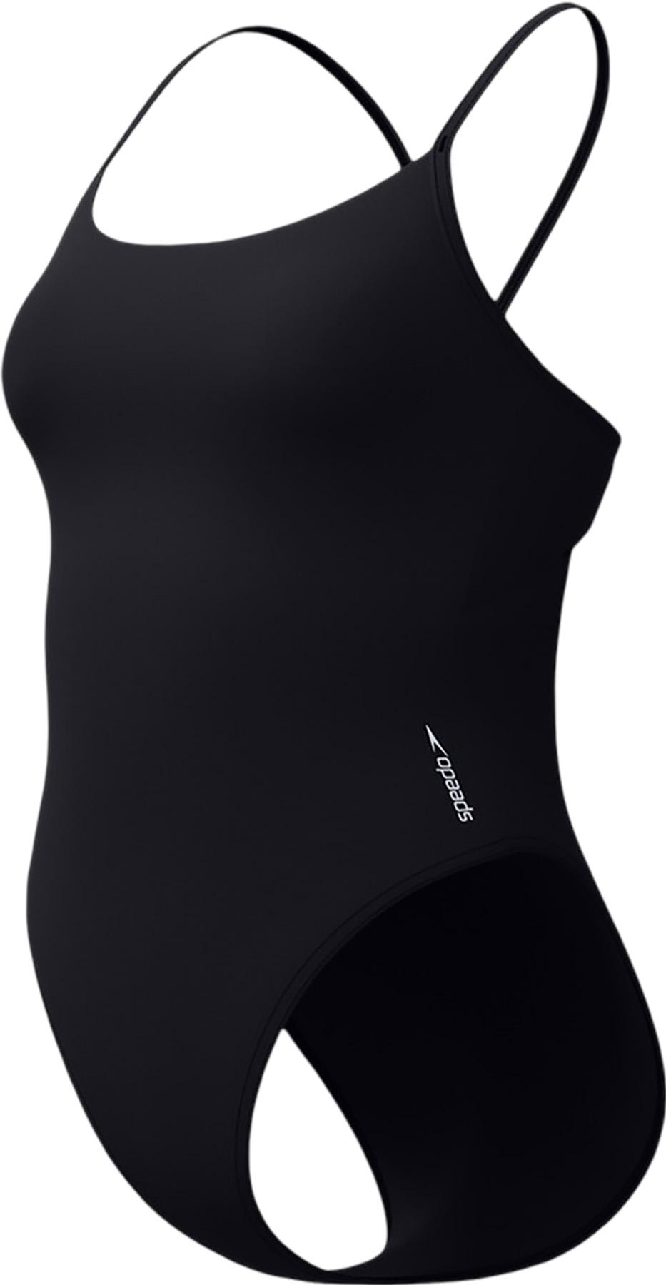 Product gallery image number 8 for product Solid Racerback One Piece Swimsuit - Women's