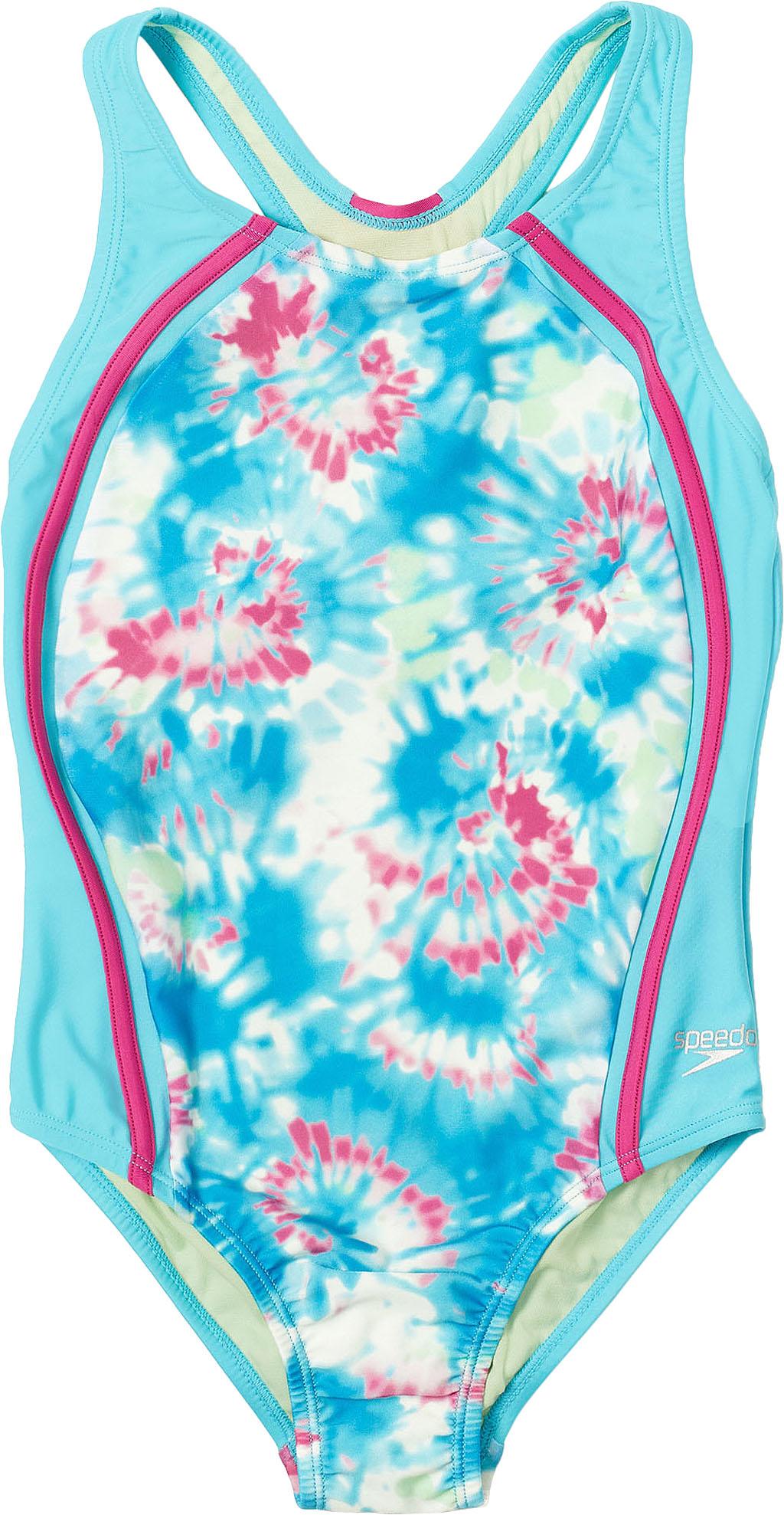 Product gallery image number 1 for product Printed Sport Splice One-Piece Swimsuit - Girls