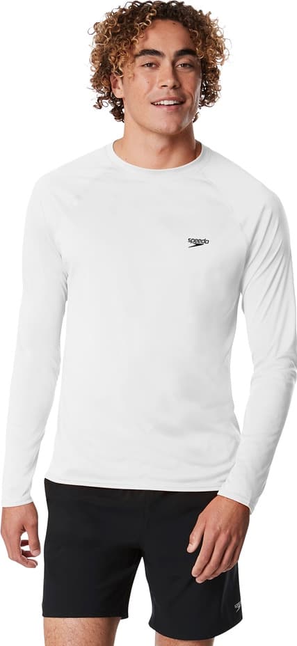 Product gallery image number 1 for product Easy Solid Long Sleeve Swim Rashguard - Men's