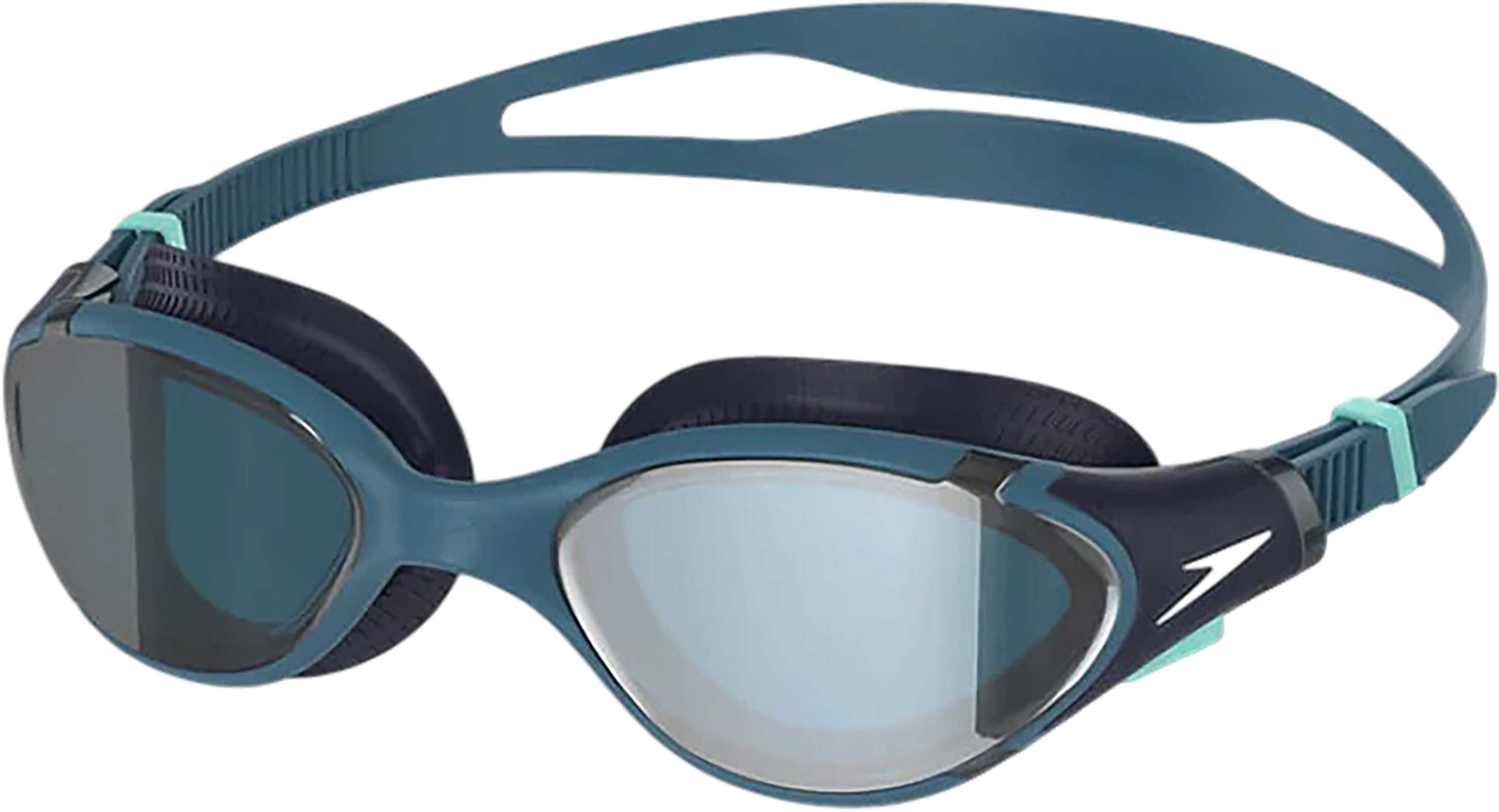 Border Blue - Cobalt - Silver Mirror