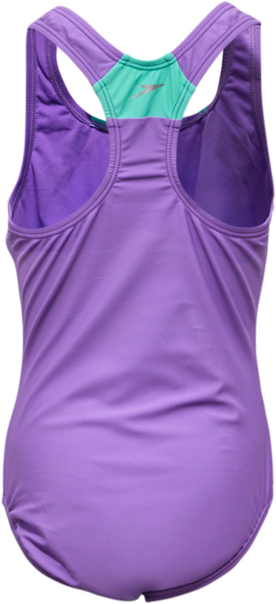 Product gallery image number 2 for product Printed SPORT Splice One Piece Swimsuit - Girl