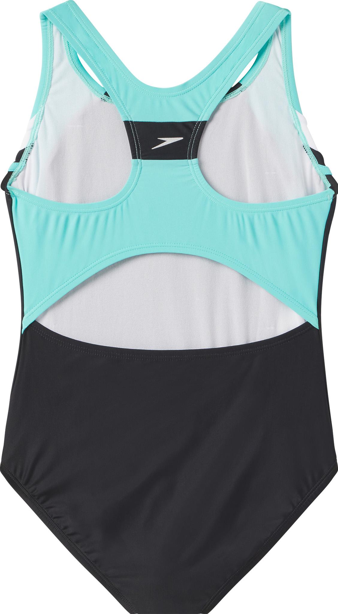 Product gallery image number 2 for product Infinity Splice One-Piece Swimsuit - Girls