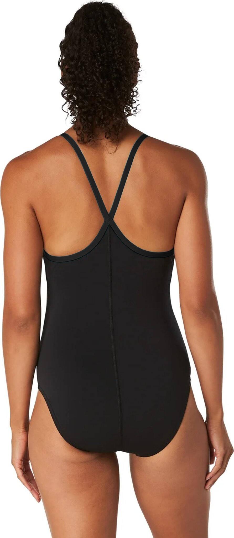 Product gallery image number 2 for product Solid Closed Back One Piece Swimsuit with Hydro Bra - Women's