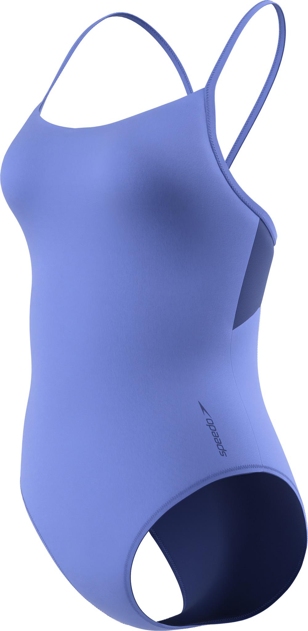 Product gallery image number 5 for product Solid Racerback One Piece Swimsuit - Women's