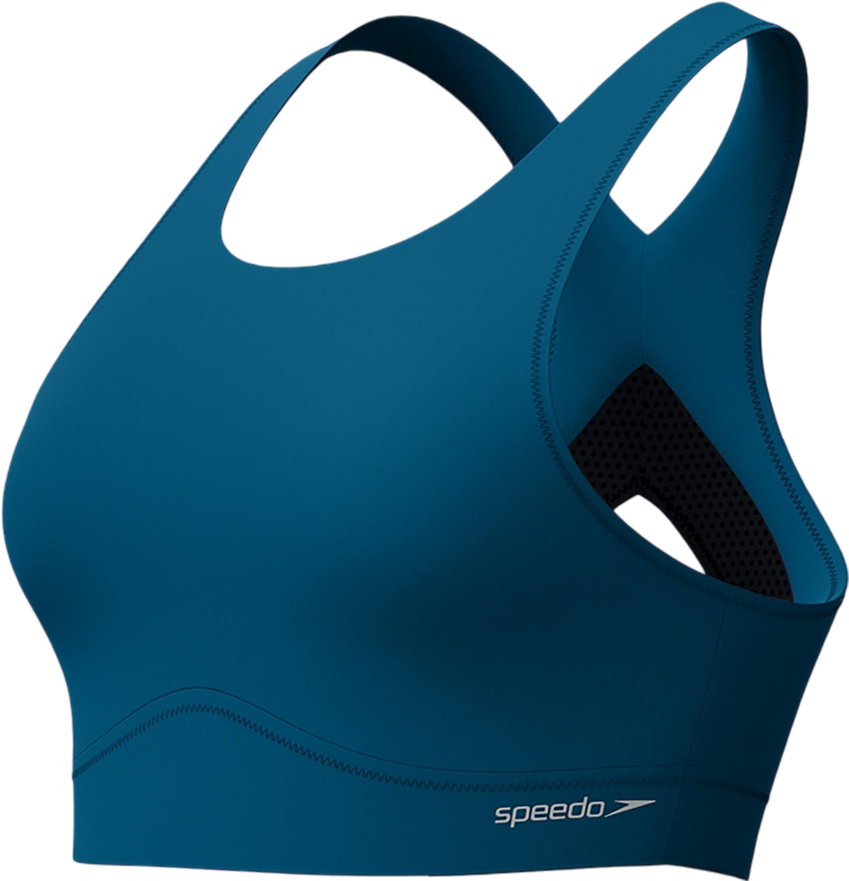 Product gallery image number 4 for product Solid Highneck Mesh Bikini Top - Women's