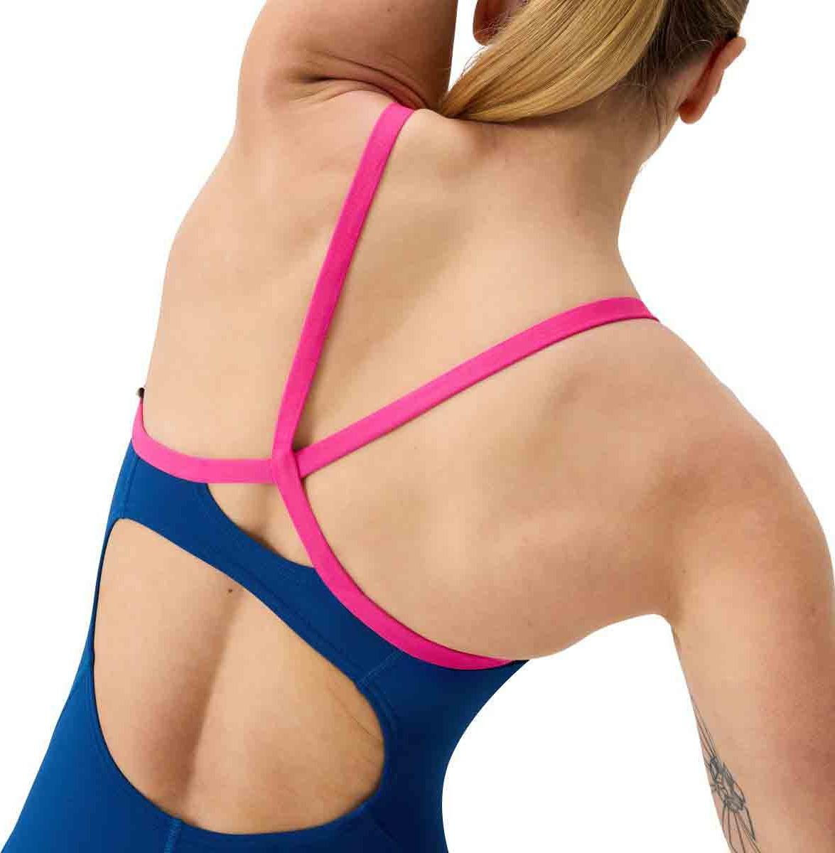Product gallery image number 2 for product Club Training Solid Flyback 2.0 Swimsuit  - Girls