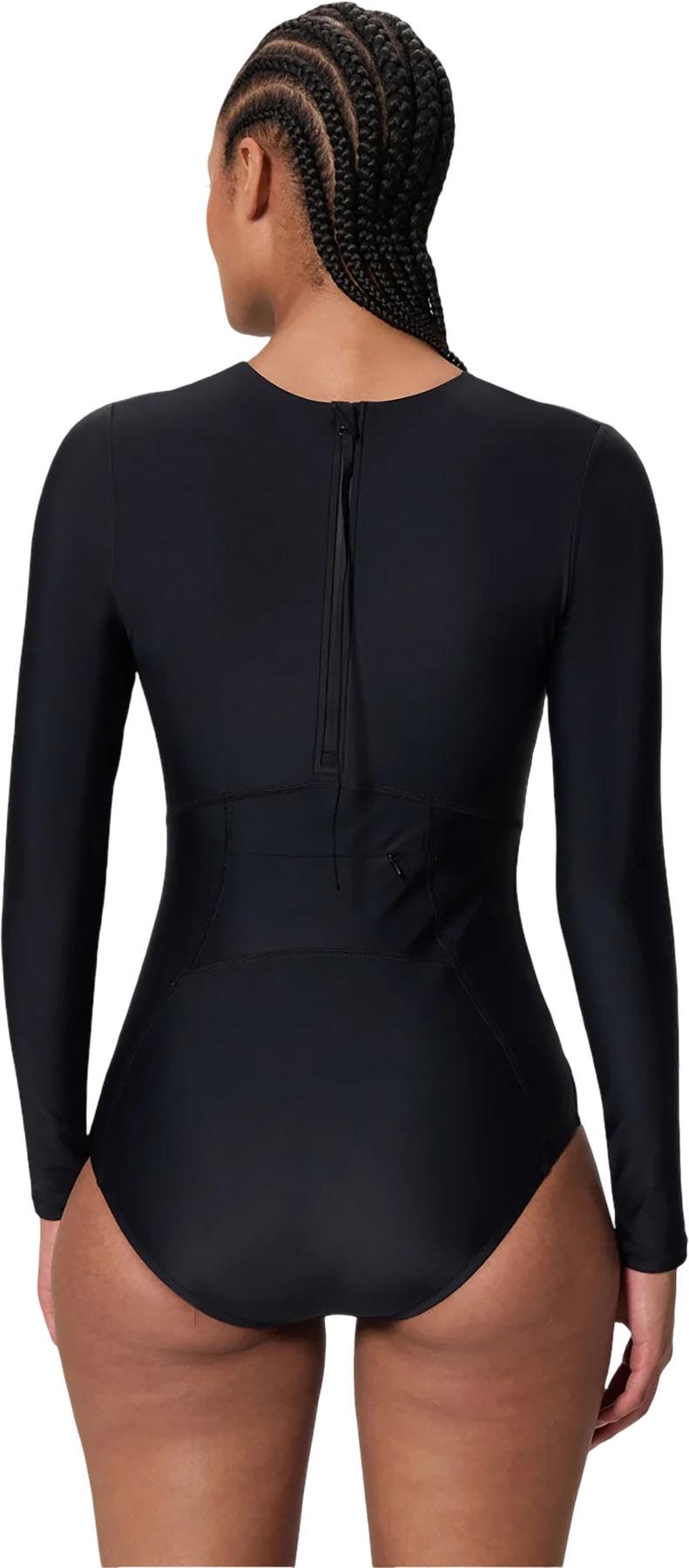 Numéro de l'image de la galerie de produits 2 pour le produit Maillot de bain une pièce zippé à manches longues Ocean Flex - Femme