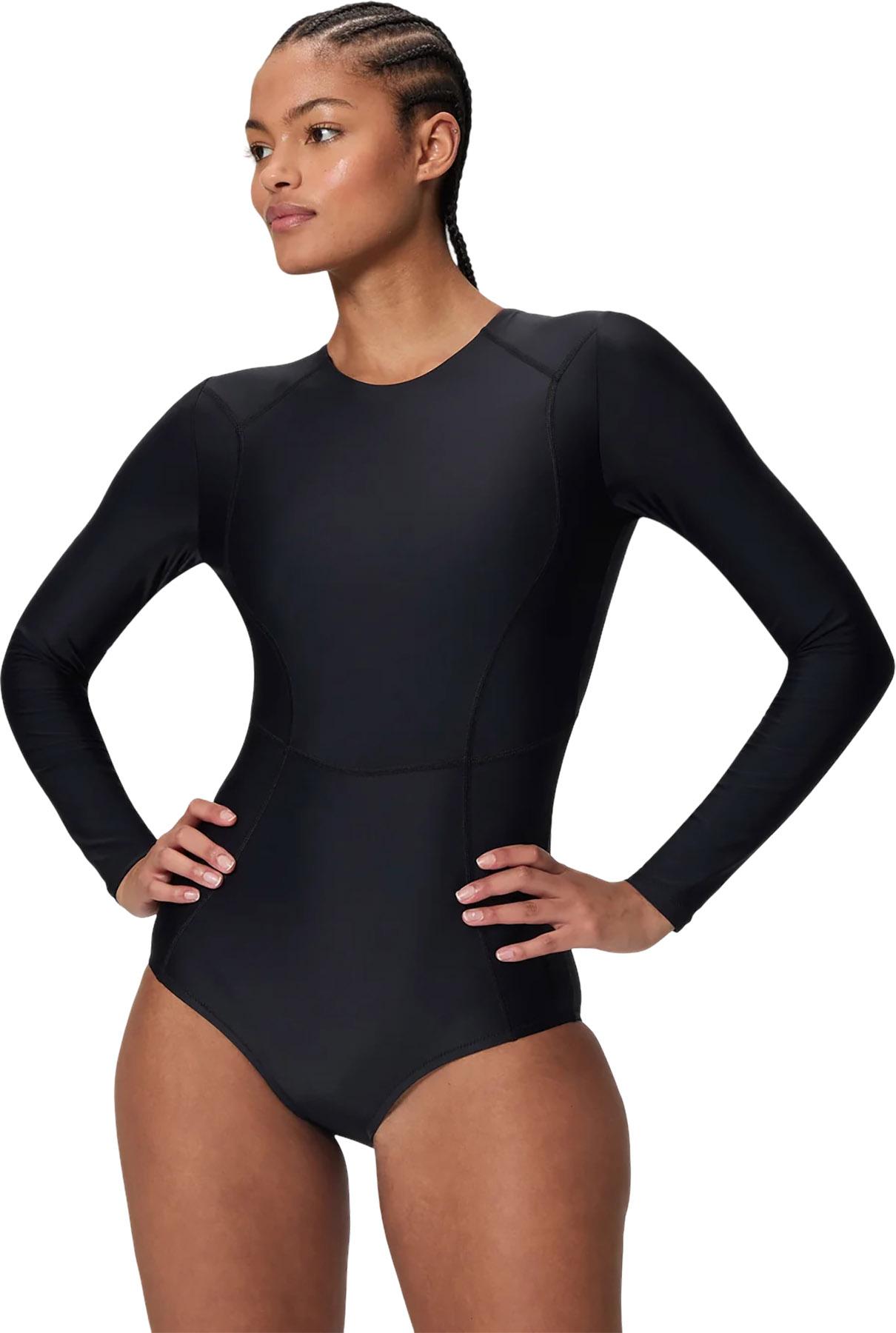 Numéro de l'image de la galerie de produits 3 pour le produit Maillot de bain une pièce zippé à manches longues Ocean Flex - Femme