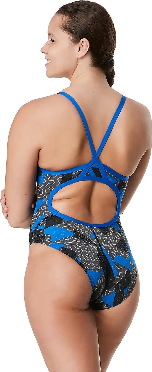 Numéro de l'image de la galerie de produits 2 pour le produit Maillot de bain une pièce Ruse Blocks Flyback - Femme